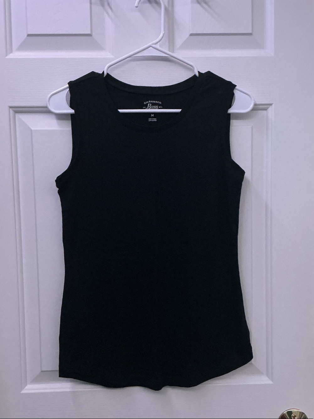 Bass Black Sleeveless Tank Top